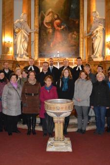 A soproni gyülekezet tisztségviselői 2018-ban