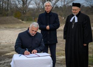 Az új óvoda alapkőletétele