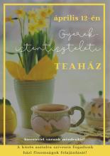 Gyerek-istentiszteleti teaház április 12-én