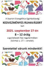 Jótékonysági ruhavásár