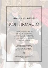 Konfirmáció 2024/25