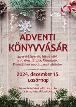 Könyvvásár december 15-én