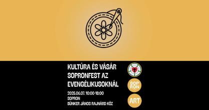Kultúra és vásár – SopronFest az evangélikusoknál