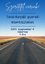 Tanévkezdő gyerek-istentisztelet