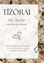„Tízórai” – lelki táplálék mindannyiunknak istentisztelet novemberben