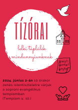 „Tízórai” – lelki táplálék mindannyiunknak